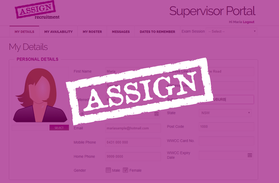 Assign Recruitment
